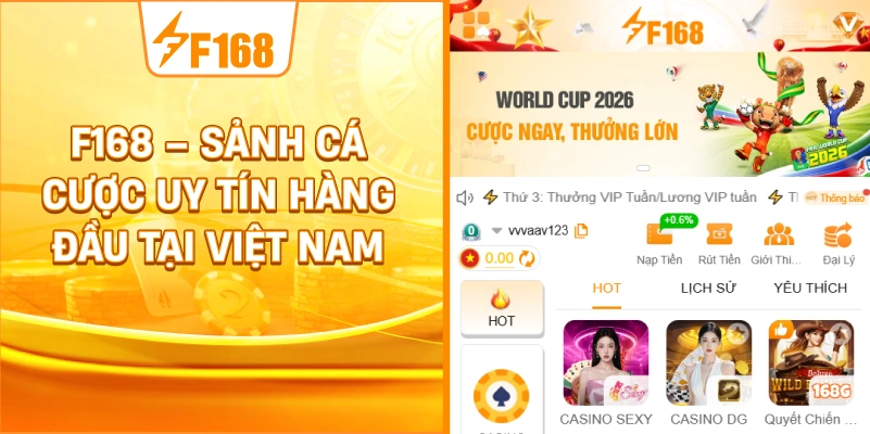 F168 không chỉ thu hút người chơi bằng số lượng
trò chơi lớn, mà còn tạo dấu ấn nhờ khả năng thanh t...